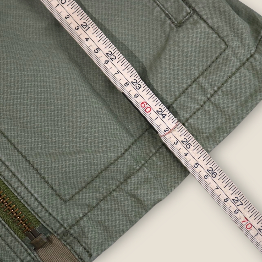 Madewell Jacket Women’s SZ XS Military Green Full Zip Four Pocket - Picture 7 of 9